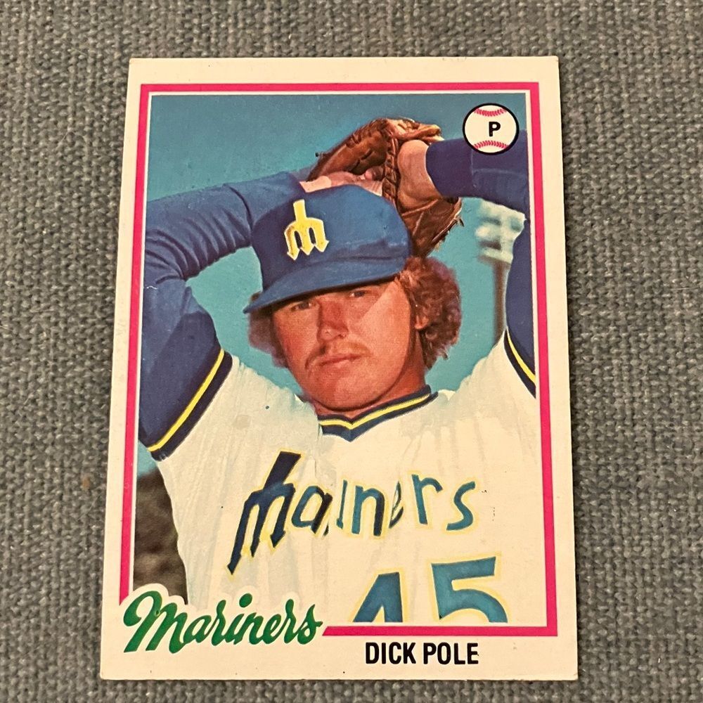 1978 Topps Seattle Mariners Baseball Card Trading Card - Picture 1 of 2